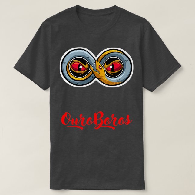 Eye ouroboros T-Shirt (Design Front)