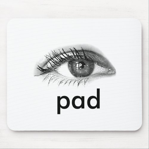 eye pad mouse pad