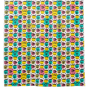 Eye Pattern Shower Curtain