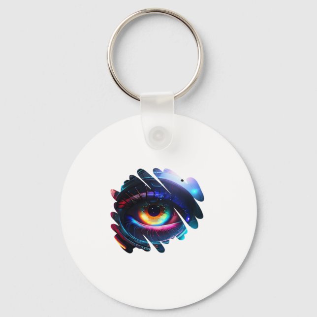 Eye - Peekaboo Keychain (Front)