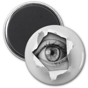 eye peep hole magnet