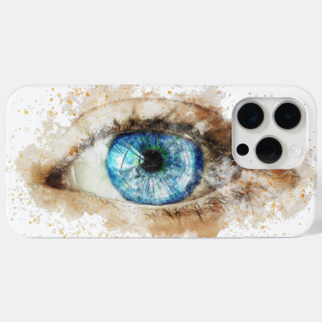 Eye phone case (Back (Horizontal))