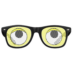 Eye Roll Retro Sunglasses