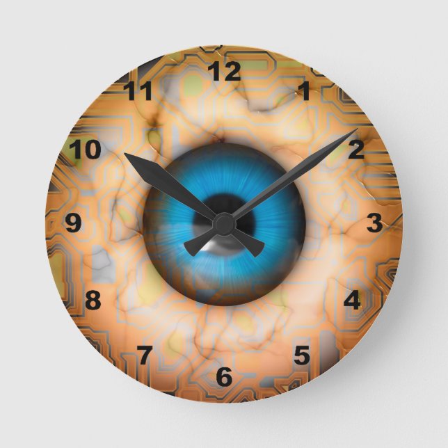 Eye Round Clock (Front)