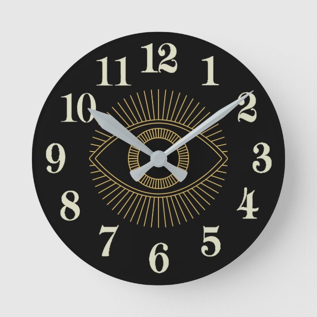 Eye Round Clock (Front)