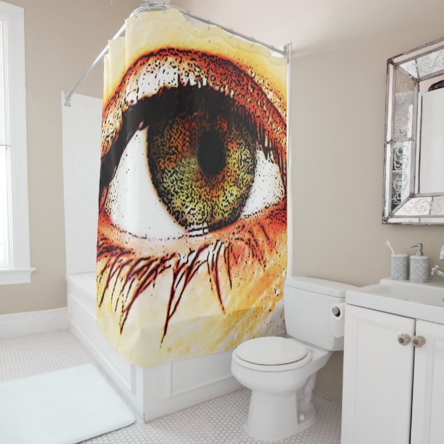 Eye sccnm shower curtain (In Situ)