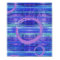 Eye See Blue Abstract Art Painting Poster Print