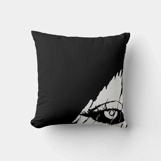 Eye See Throw Pillow (Front)