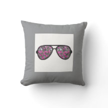 Eye See You Sunglasses Designed Pillow
