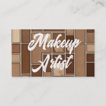 Eye Shadow Palette Makeup Artist Business Card by businessCardsRUs at Zazzle