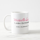 Eye Sketch Mascara Lash Extension Coffee Mug (Left)