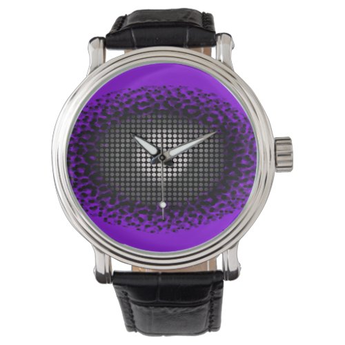 Eye Spy Purple Pop Art Watch