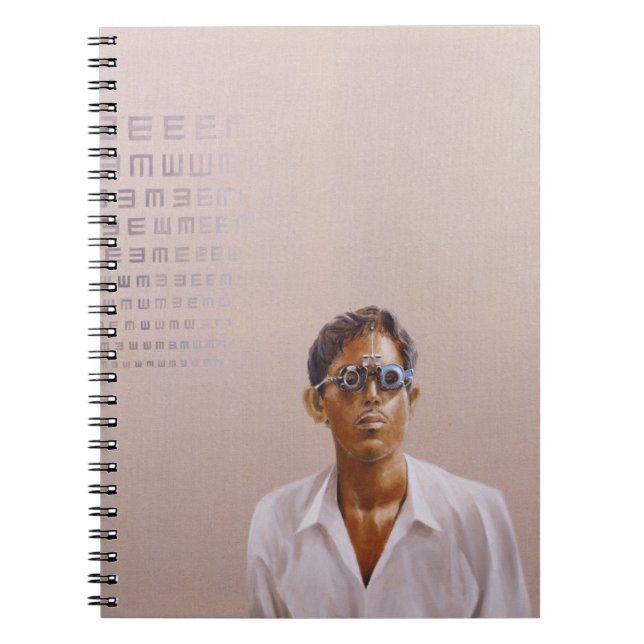 Eye Test 3 Medinipur India Notebook (Front)