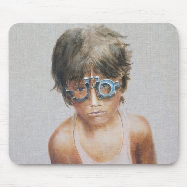 Eye Test at Vivekananda Mouse Pad (Front)