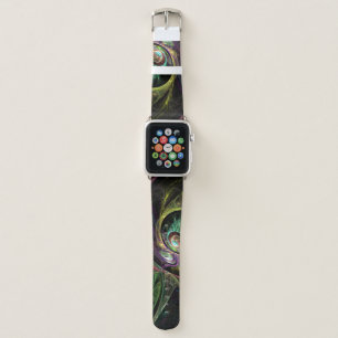 Eye to Eye Abstract Art Apple Watch Band