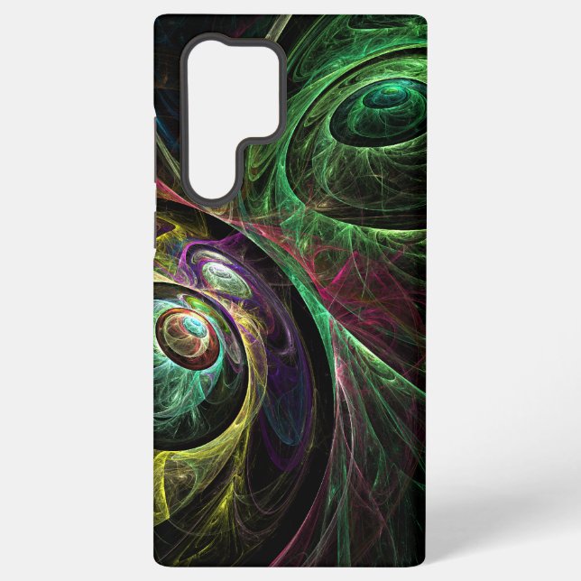 Eye to Eye Abstract Art Samsung Galaxy Case (Back)