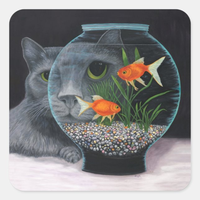 Eye to Eye Square Sticker (Front)