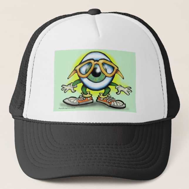 Eye Trucker Hat (Front)