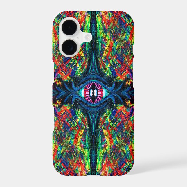 Eye Twisted and Trippy Iphone Case (Back)