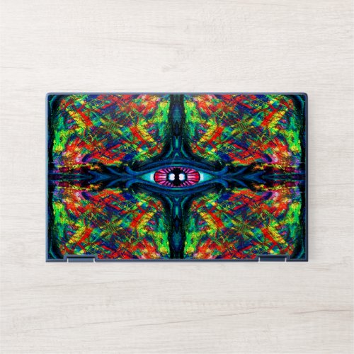 Eye Twisted and Trippy Painting HP Laptop Skin