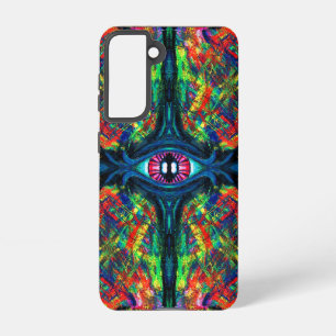 Eye Twisted and Trippy Painting Samsung Galaxy S21 Case
