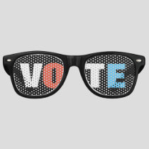 EYE Vote Retro Black Party Glasses