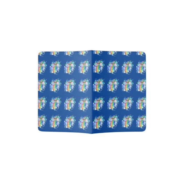 Eye Wave Passport Holder (Opened)