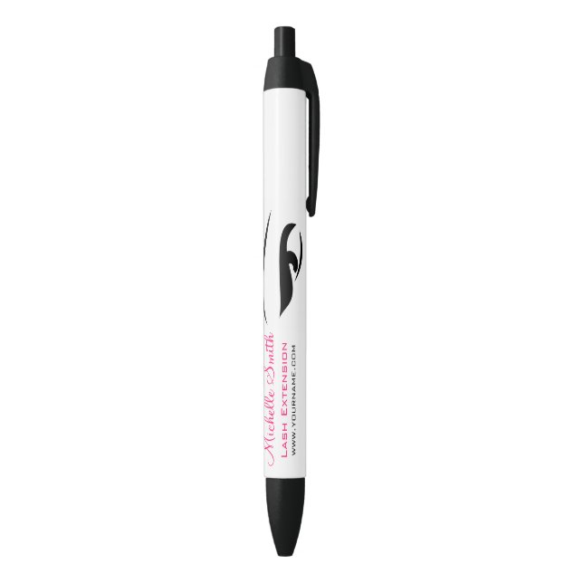 Eye with eyeliner lash extension branding pen (Bottom (Vertical))