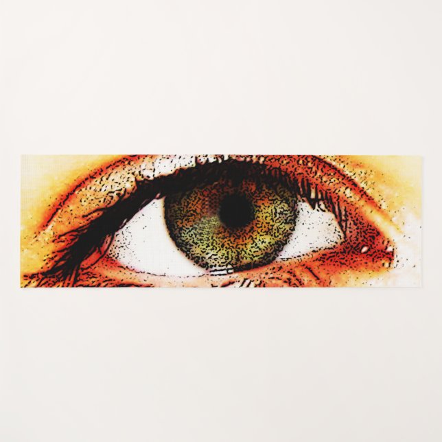 Eye yma yoga mat (Front (Horizontal))