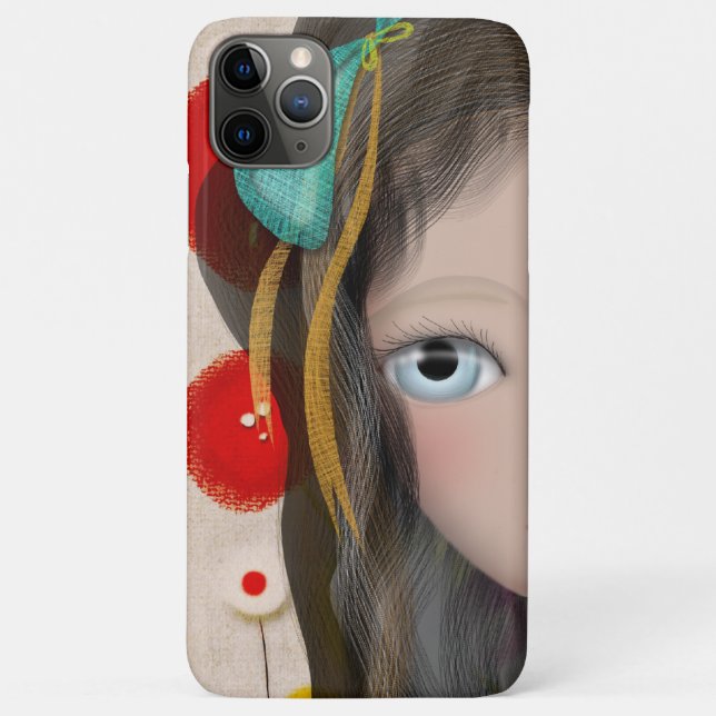 Eye Zoom Adorable Case-Mate iPhone Case (Back)