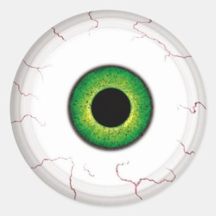 Eyeball Classic Round Sticker