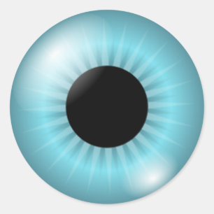 Eyeball Classic Round Sticker