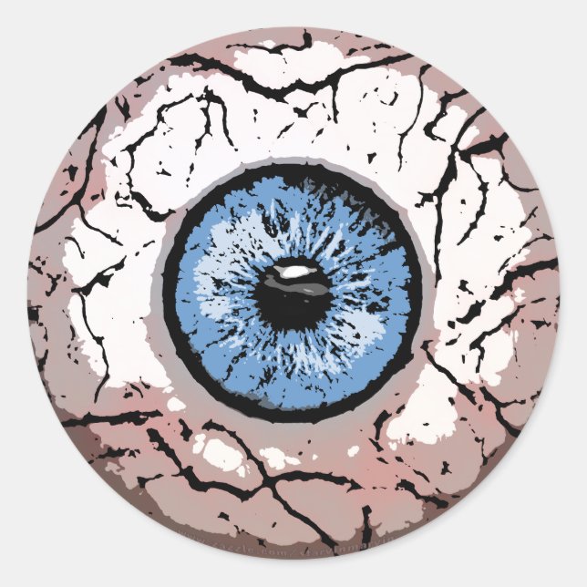 Eyeball (customizable) - Sticker (Front)