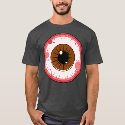 Eyeball Eye Eyes Pupil Horror Halloween T_Shirt