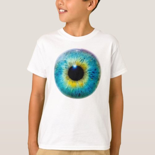 Eyeball Eye I Tee T_Shirt Youth Medium