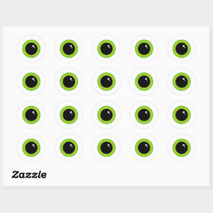 1 Sheet of Cartoon Eye Stickers Paper Eye Sticker DIY Craft Eye Stickers  Animation Eye Stickers 