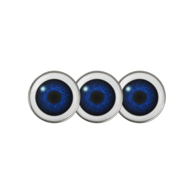 eyeball golf ball marker (3 Up)