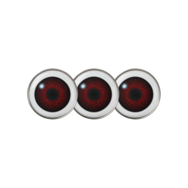 eyeball golf ball marker (3 Up)