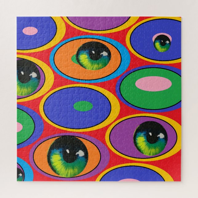 Eyeball Patch Jigsaw Puzzle (Vertical)