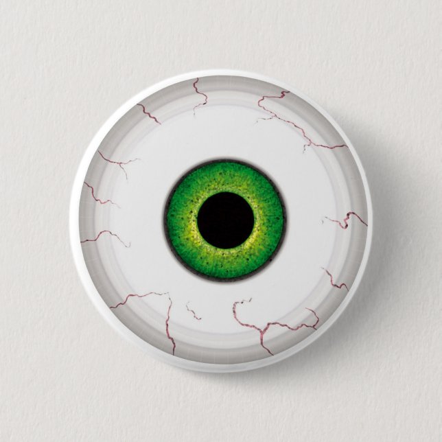 Eyeball Pinback Button (Front)