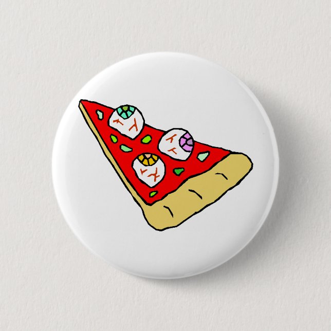 Eyeball Pizza Button (Front)
