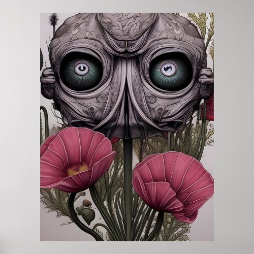 Eyeball Plant Poster