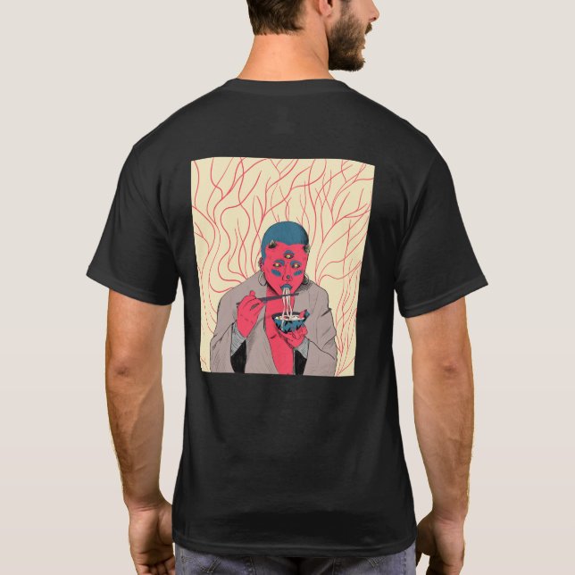Eyeball Ramen T-Shirt (Back)