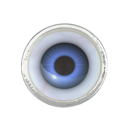 Eyeball  Ring  Blue