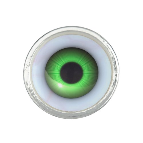 Eyeball  Ring  Green