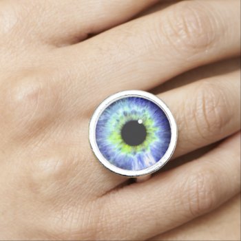 Eyeball Ring  Ring With Eye Ball by FXtions at Zazzle