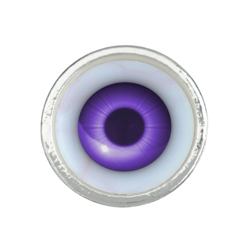 Eyeball  Ring  Violet