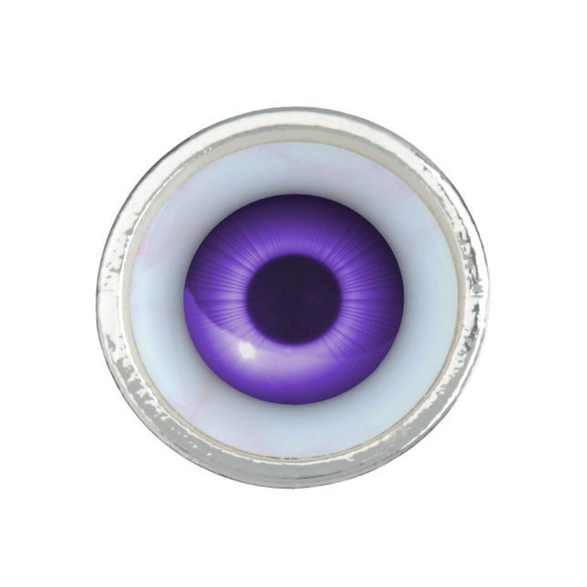 Eyeball | Ring | Violet (Front)
