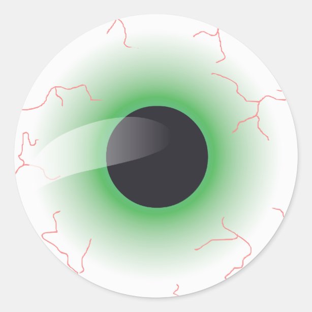 Eye Ball Stickers - 100% Satisfaction Guaranteed | Zazzle