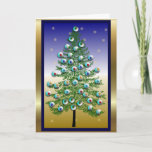 Eyeball Tree Holiday Card at Zazzle